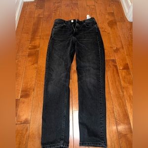 Black Zara straight leg jeans size US 4